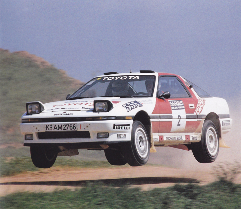 Illustration for article titled The Toyota Supra Rally Car That Time Forgot